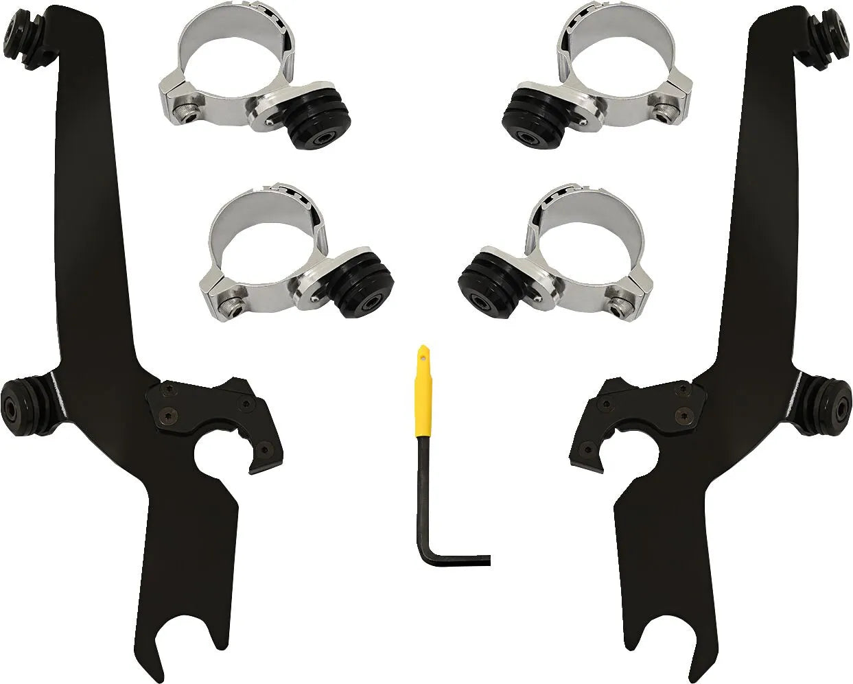 Memphis Shades Metric El Paso Sportshield Trigger Lock Mounting Kit Fästdelar & kit för vindrutor bild 1 PMMEDIA:1b8a7a160377214a