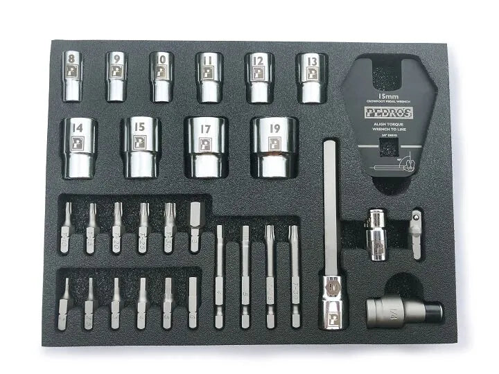 PEDRO'S Pro Bit & Socket Set - 31 delar bild 2 PMMEDIA:7b9064b00eb3e379