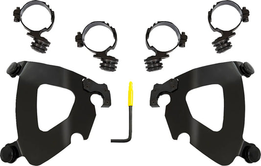 Memphis Shades Metric Road Warrior Fairing Trigger-Lock Mounting Kit Fästdelar & kit för vindrutor bild 1 PMMEDIA:a5ef4bce42a8e66e