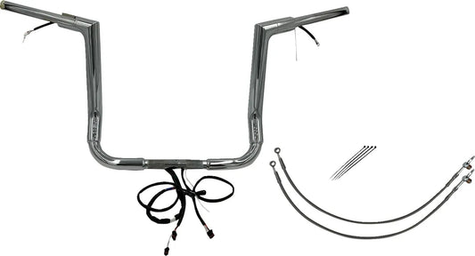 Fat Baggers Inc EZ Install Wired 1-1/2" Round Top Handlebar Kit Styren bild 2 PMMEDIA:2e3c678e577be518