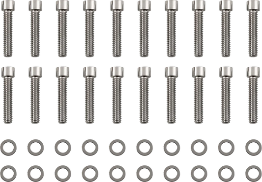 Drag Specialties M-Eight Bolt Kit Monteringssats fordonsanpassade bild 1 PMMEDIA:b9637bfebe42283e