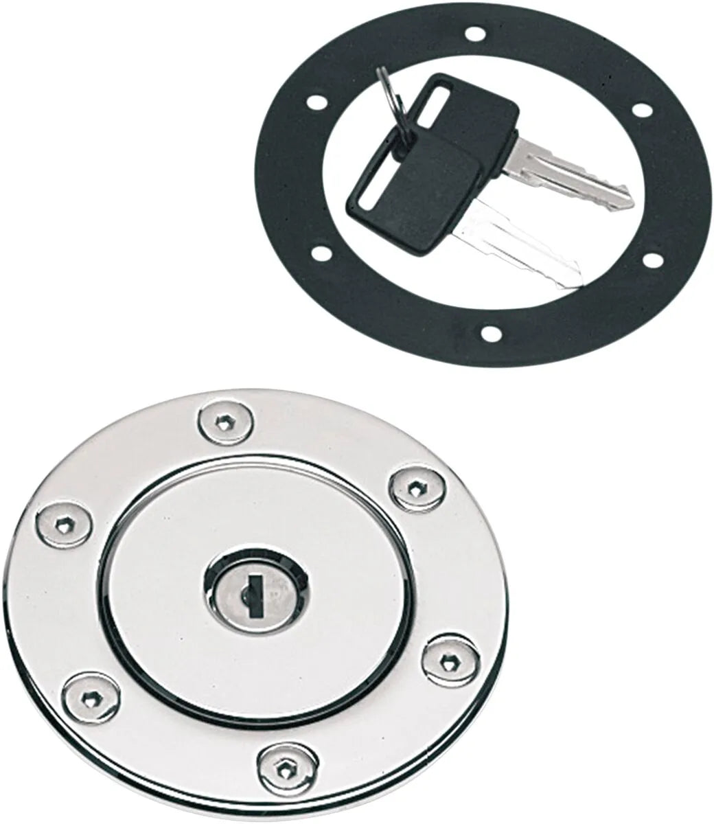 DRAG SPECIALTIES Aero bensinlock 95 mm ventilerat bild 1 PMMEDIA:4ffc552c9710d928