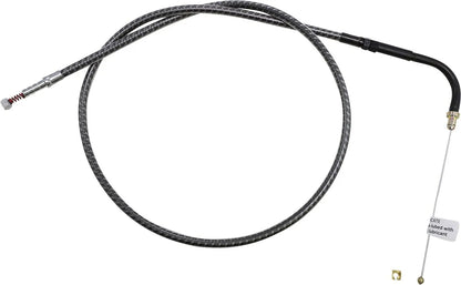 Magnum Shielding Sterling Chromite II® Braided Cable for Harley-Davidson Tomgångskablar bild 1 PMMEDIA:b9aeb7a262fe5860