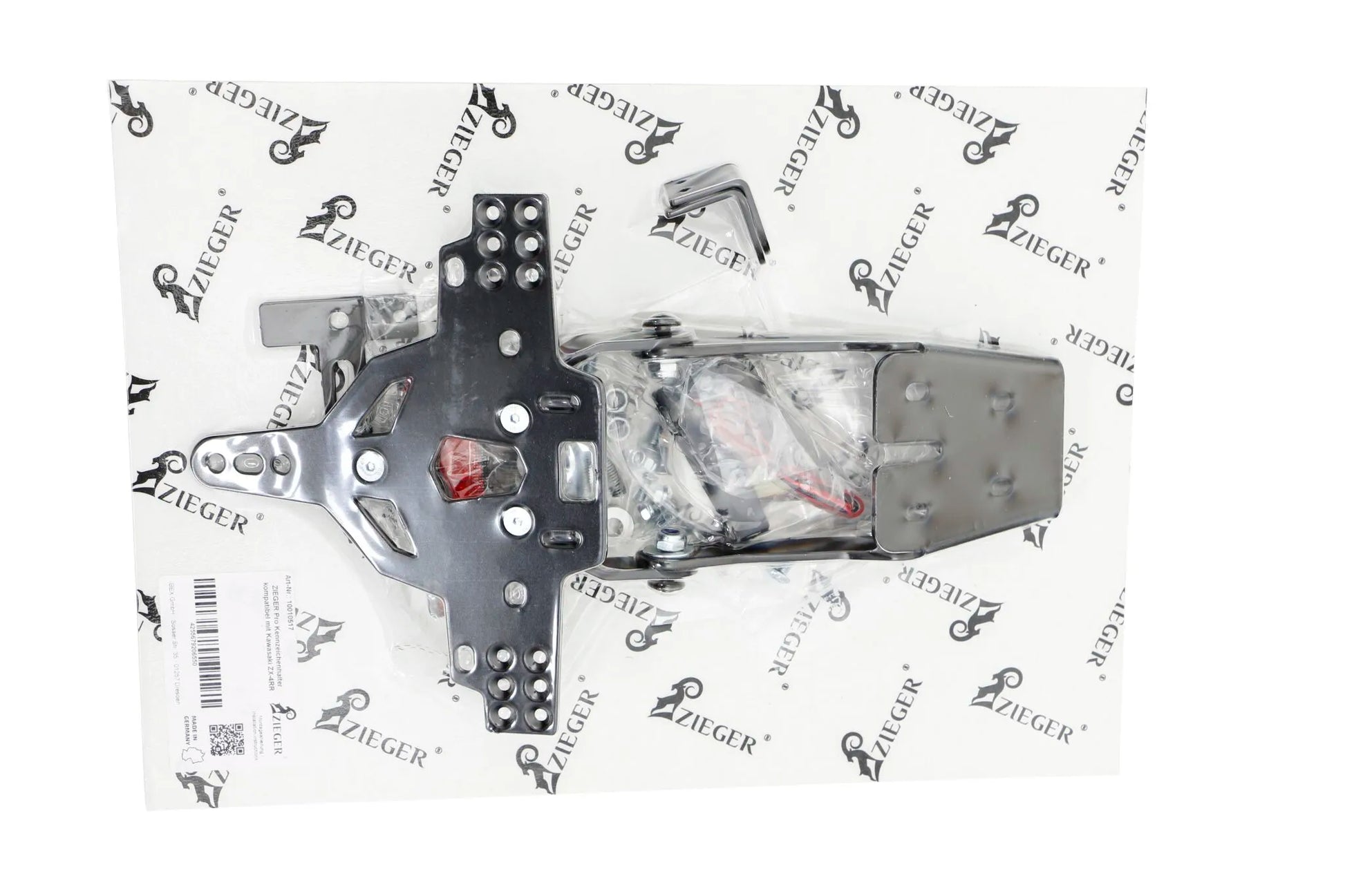ZIEGER PRO Nummerplåthållare Typ C bild 1 PMMEDIA:357570b3fe614882