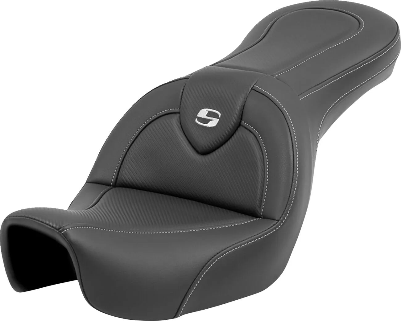 Saddlemen Roadsofa™ Carbon Fiber Seat Sadlar Harley Dyna Glide bild 1 PMMEDIA:79c63a546b8c05ee
