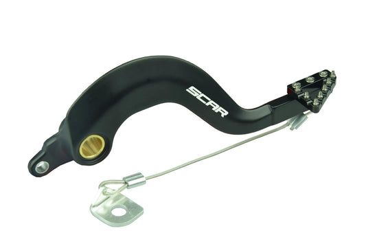SCAR RACING Bromspedal YZ125/250 svart bild 1 PMMEDIA:a87e1da852a5cb4c