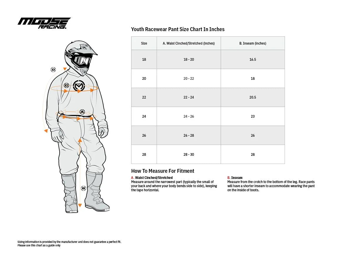 MOOSE OFFROAD SOFT-GOODS Youth Agroid Byxor bild 4 PMMEDIA:a399b37658bac4a8