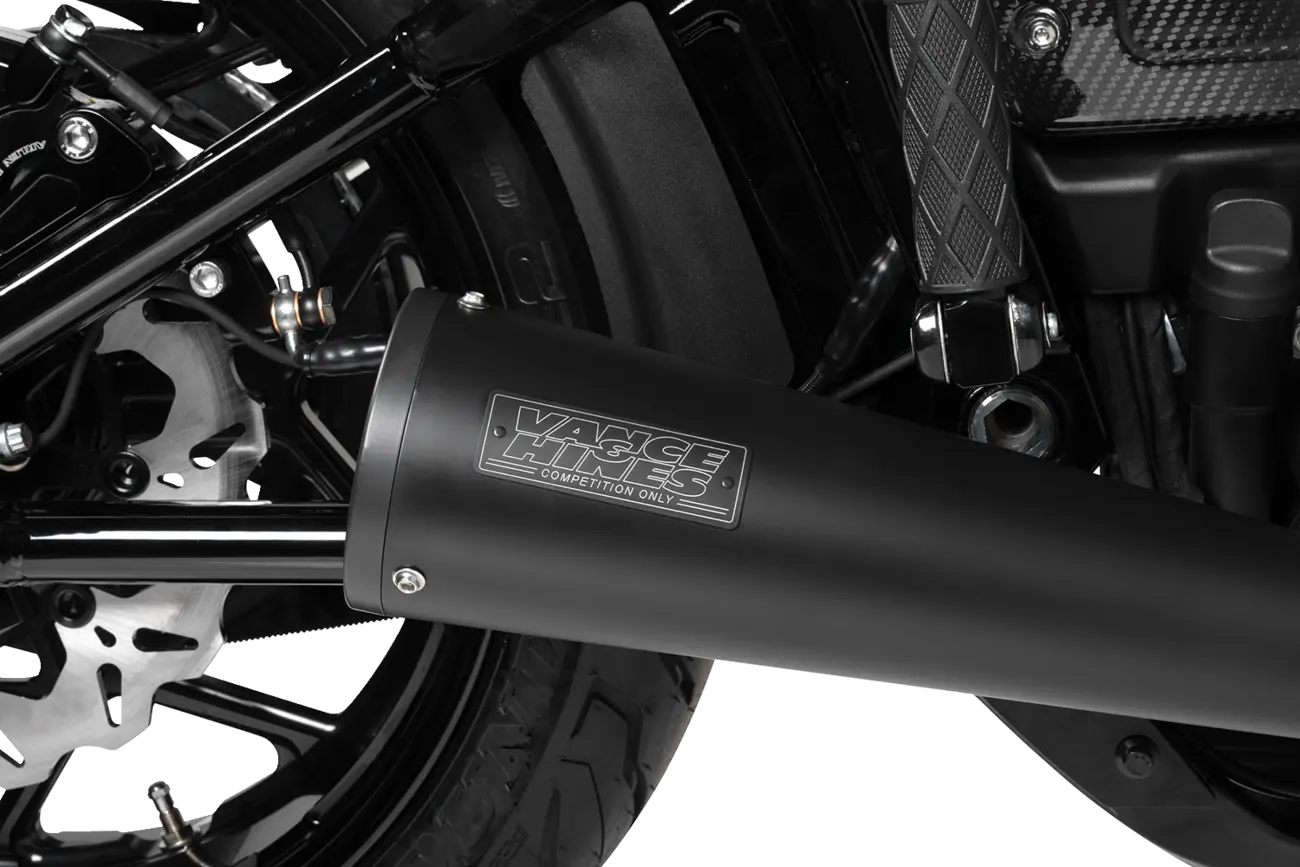 Vance Hines 2-into-1 Upsweep Exhaust System Kompletta avgassystem Harley bild 4 PMMEDIA:3079cc53fe751049