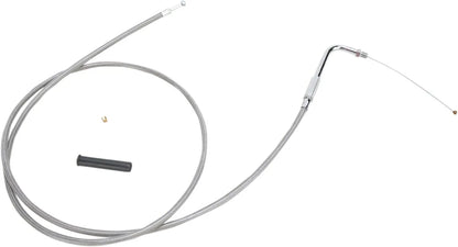 Drag Specialties Stainless Braided Throttle Cable Gasvajrar bild 3 PMMEDIA:8047598cdcf7db82