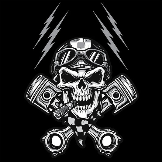 ZAN HEADGEAR Flydanna® Cotton Headwrap Biker Skull bild 3 PMMEDIA:436fe9a6d2302aaf