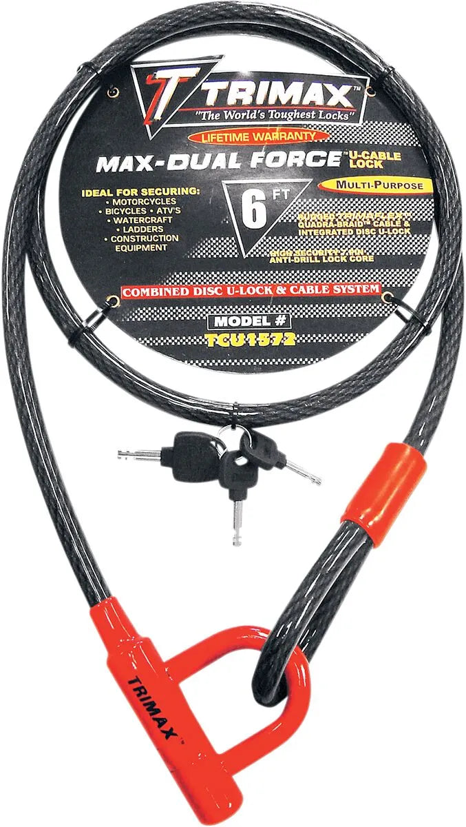 TRIMAX Trimaflex™ Kabel- och U-lås 183 cm bild 2 PMMEDIA:29c82963a3a9bb41