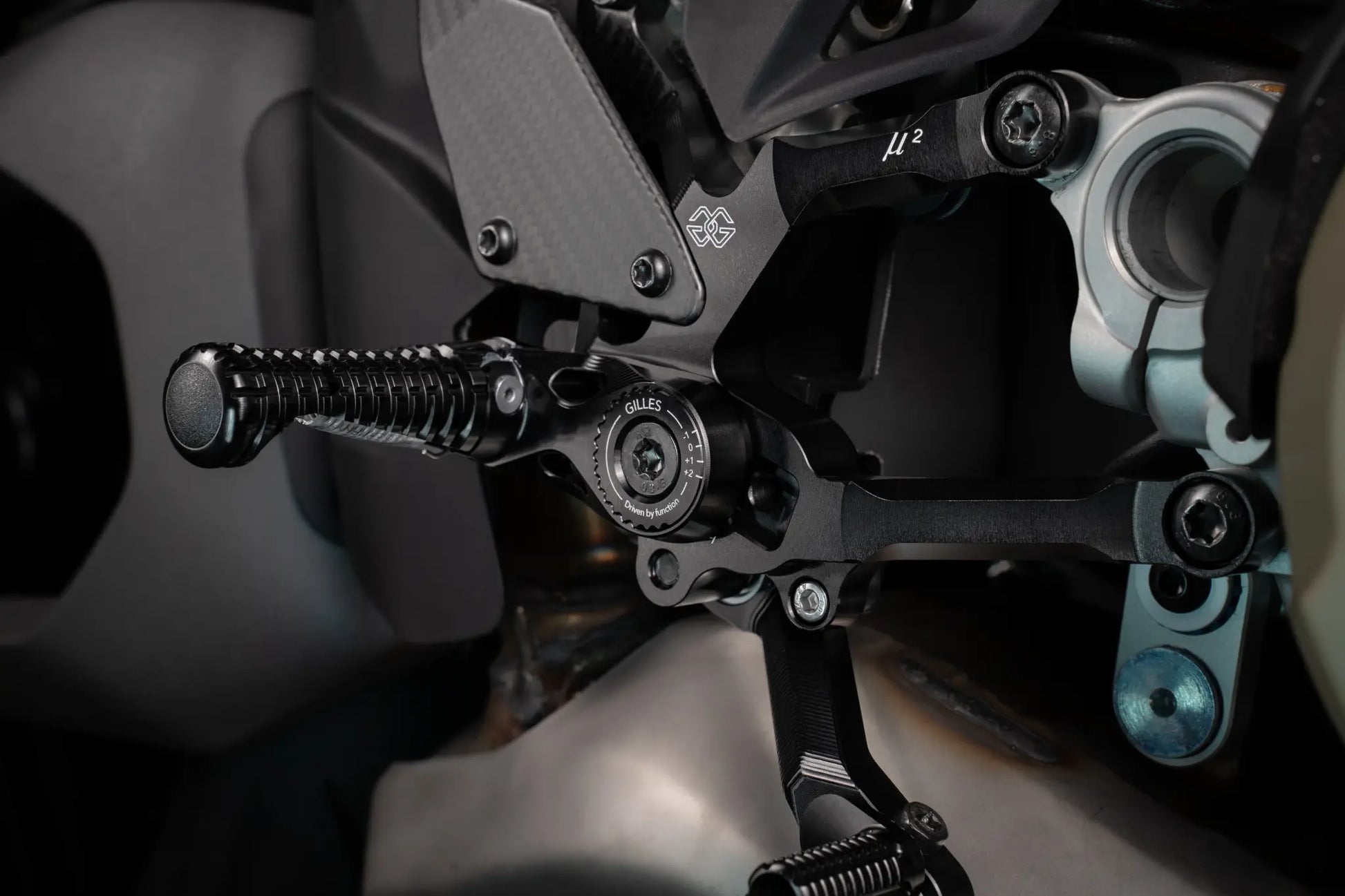 GILLES TOOLING MUE2 Rearset för Ducati Streetfighter V4/S bild 3 PMMEDIA:d55511012f0d5003