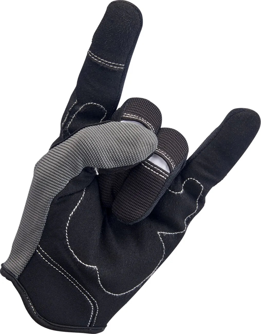 Moto Gloves MC-handskar grå/svart medium bild 2 PMMEDIA:1c744de621c261af
