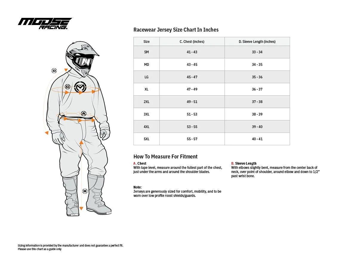 MOOSE OFFROAD SOFT-GOODS Qualifier® Jersey BL/WH 3X bild 4 PMMEDIA:56d86d08708e37fd