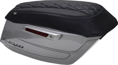 Mustang Deluxe Diamond Saddlebag Lid Covers Sidoväskor & tillbehör bild 2 PMMEDIA:2499256174540f4a