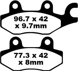 EBC TT Sport Carbon Fusion Bromsbelägg bild 1 PMMEDIA:351c4a09a48b0e64