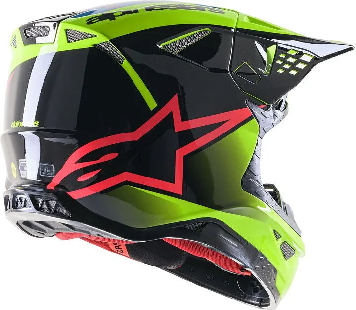 Alpinestars(Mx) Supertech M10 Unite Offroadhjälm integral vuxen bild 3 PMMEDIA:b6d389d41a722c32