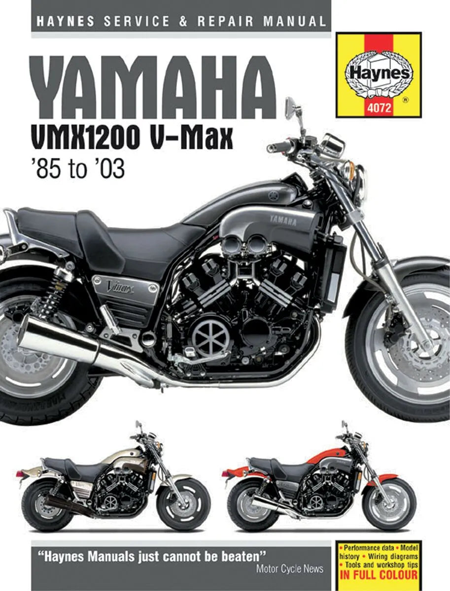 HAYNES Yamaha V-MAX Reparationsmanual bild 1 PMMEDIA:43c1f28825ece636