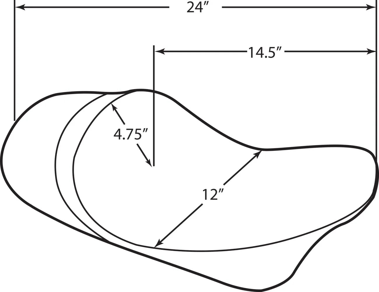 Drag Specialties Seats EZ-ON Mount Forward Low Solo Seat Sadlar Harley Touring bild 4 PMMEDIA:fecab5c7a5e6dc0b