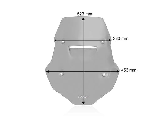 WRS Vindruta Touring för CF Moto 800MT bild 2 PMMEDIA:b418f34ed18d94fe