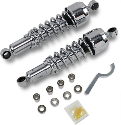 Drag Specialties Shocks Premium 10.5" Shocks Stötdämpare med fjädrar bild 2 PMMEDIA:b26c76b844b68e98