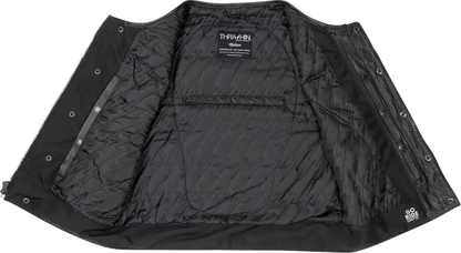 Thrashin Supply Co Encinal Leather Shorty Riding Vest Jacka textil herr bild 2 PMMEDIA:9f760cab537fb0b2