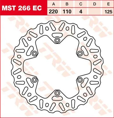 Trw EC Cross Design Brake Rotor Bromsskivor offroad bild 1 PMMEDIA:5a0e8889da96854f