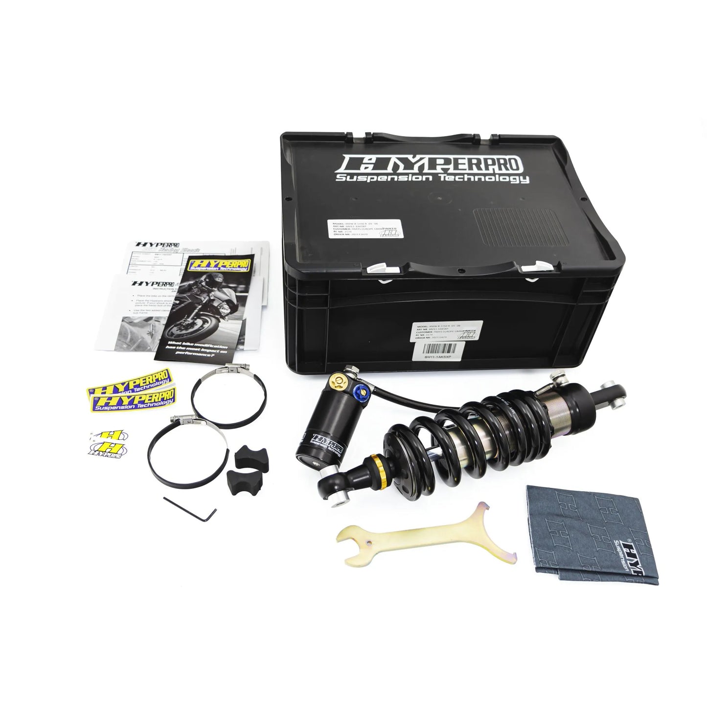 HYPERPRO Justerbar Stötdämpare med Reservoir till BMW R1150R bild 1 PMMEDIA:406e42bc84449a68