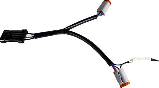 CUSTOM DYNAMICS Shark Demon® Y-kabel för dubbla lampor bild 1 PMMEDIA:4a1f52a62af5582a