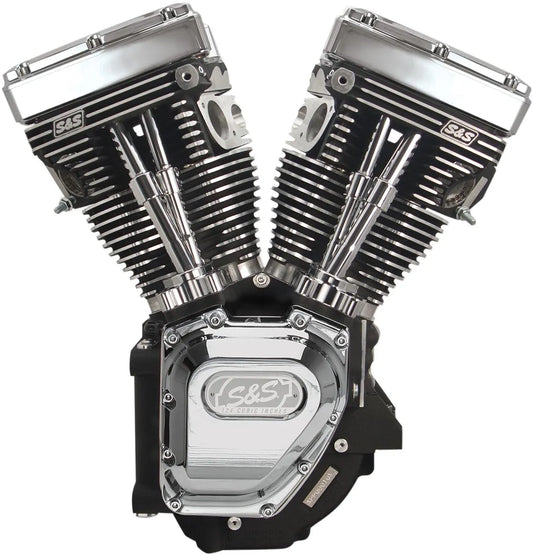 S S Cycle T124 Low Compression Long Block Engine Kompletta motorer bild 1 PMMEDIA:c454d61493cb7df6