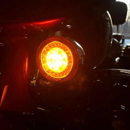 Custom Dynamics ProBeam® Bullet Bezel Rear LED Turn Signal Inserts Blinkers bild 3 PMMEDIA:dfdd83495bb2b487