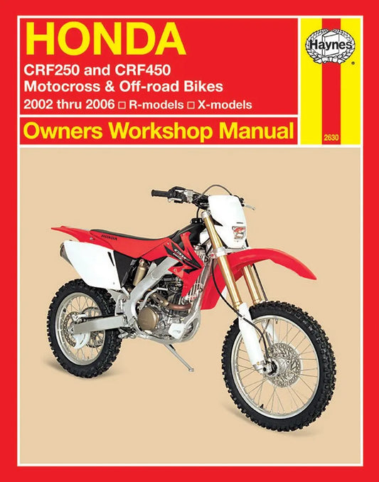 HAYNES Verkstadshandbok CRF250/450 bild 1 PMMEDIA:98f8d26d9e71b65a