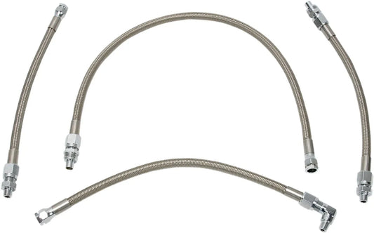 Drag Specialties Stainless Steel Braided Oil Line Kit Oljelinor bild 2 PMMEDIA:590468a22ef61f3e