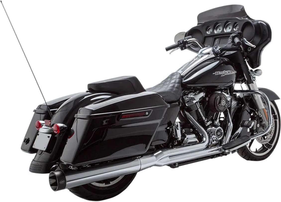 S&S CYCLE 2-into-1 Sidewinder® Avgasystem krom bild 1 PMMEDIA:4d791a9c8274386d