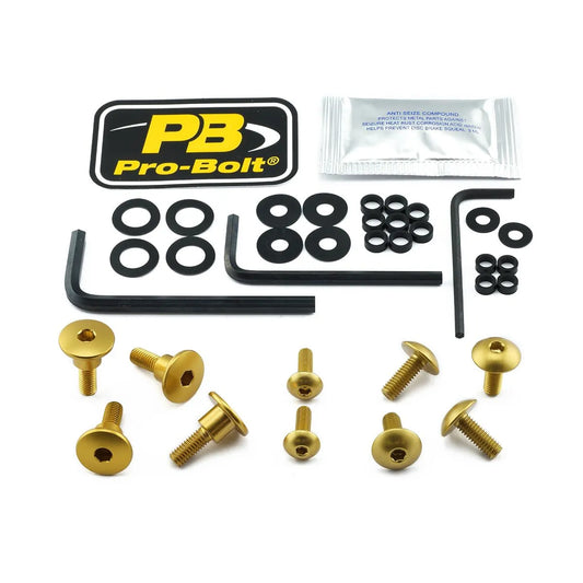 PRO BOLT Aluminium Fairing Bolt Kit för Kawasaki bild 1 PMMEDIA:007d17a9864931e7