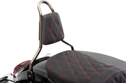 Drag Specialties Seats Tapered Backrest Pad for Round Sissy Bars Ryggstöd för sadlar bild 1 PMMEDIA:261185b3eefb5f08
