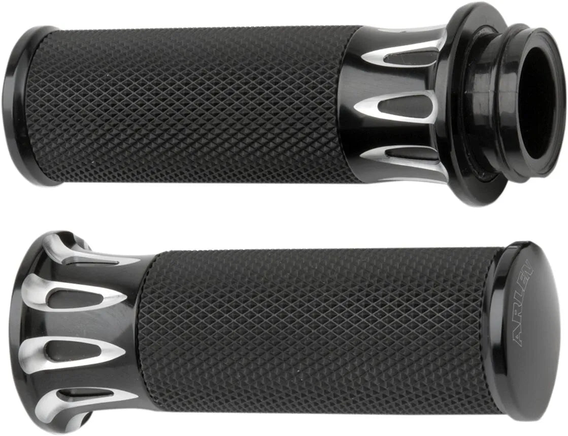 Arlen Ness Fusion Deep Cut Grips Handtag bild 1 PMMEDIA:8ad30acb7d3ee788