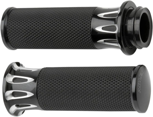 Arlen Ness Fusion Deep Cut Grips Handtag bild 1 PMMEDIA:8ad30acb7d3ee788