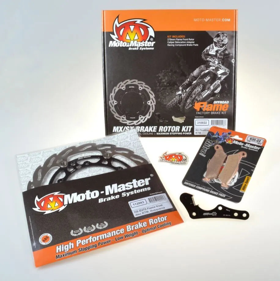 MOTO-MASTER 260 mm Oversize Floating Bromsskivkit Fram bild 2 PMMEDIA:b42f2c5b1a05a9c0