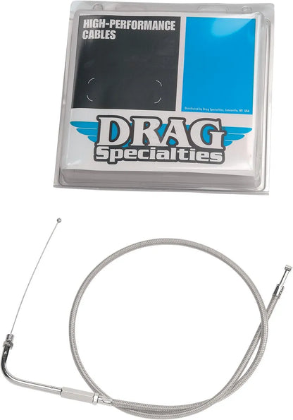 Drag Specialties Stainless Braided Idle Cable Tomgångskablar bild 16 PMMEDIA:f6d334c8be7a537f