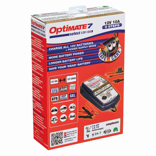 TECMATE OptiMate 7 Select Batteriladdare 12V 10A bild 3 PMMEDIA:8c2ece70446dd793