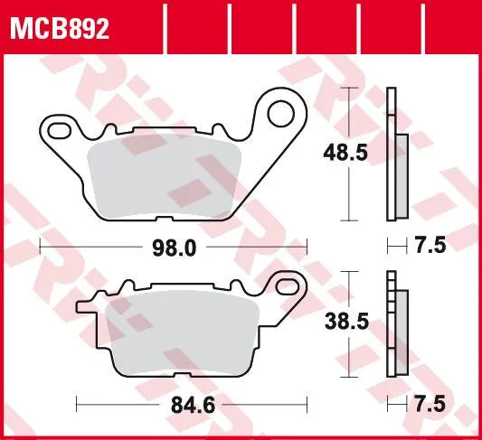 Trw All Round Sintered Metal Brake Pads Bromsbelägg sintrad metall bild 1 PMMEDIA:e03425293d70100e