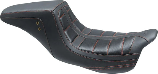 Mustang Squareback One-Piece Seat Sadlar Harley Touring bild 1 PMMEDIA:f7771d9447a946f1