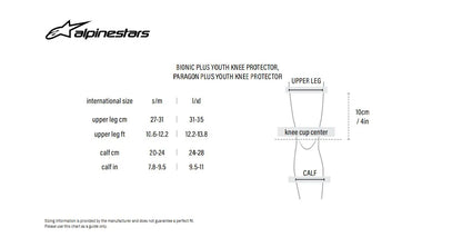 Alpinestars(Mx) Youth Bionic Plus Knee Protectors Knäskydd bild 4 PMMEDIA:8cf916bca9f47b40