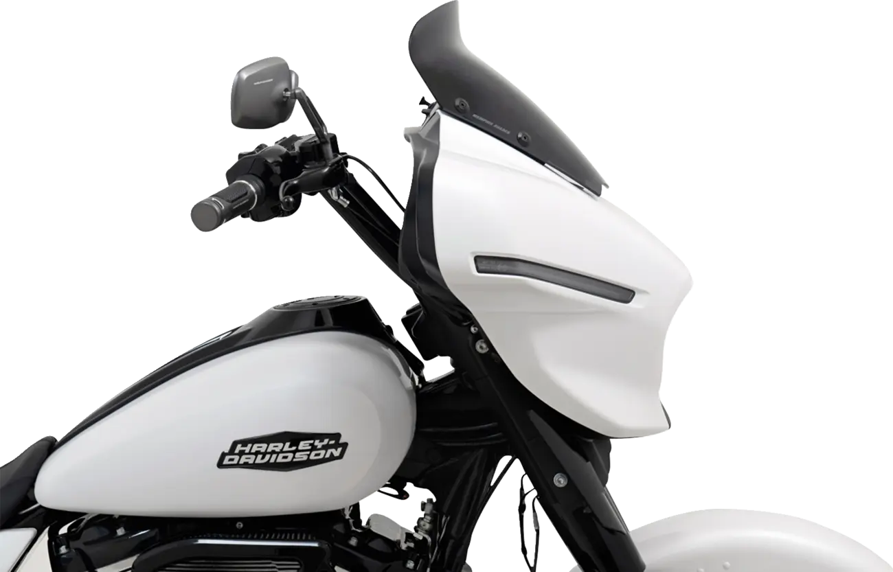 Memphis Shades Metric Spoiler Windshield OEM Harley bild 11 PMMEDIA:e8d3bd2c0007e4da