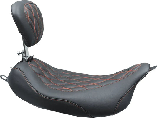 Mustang Wide Tripper™ Solo Seat Sadlar Harley Touring bild 1 PMMEDIA:7da1be836e79ffb5