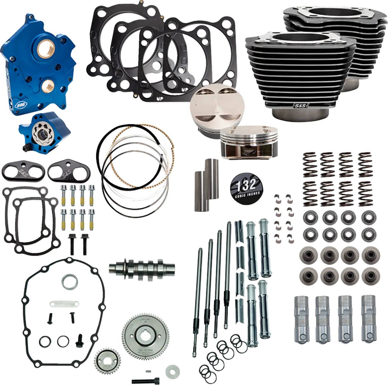 S&S CYCLE 132" Power Package för M8 bild 1 PMMEDIA:42ffaaad8c63f6e8