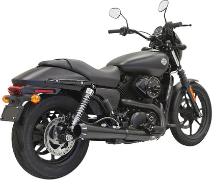 BASSANI XHAUST Slip-On Dämpare 4" Megaphone Black XG 15-19 bild 1 PMMEDIA:e8f612931d4d2f61