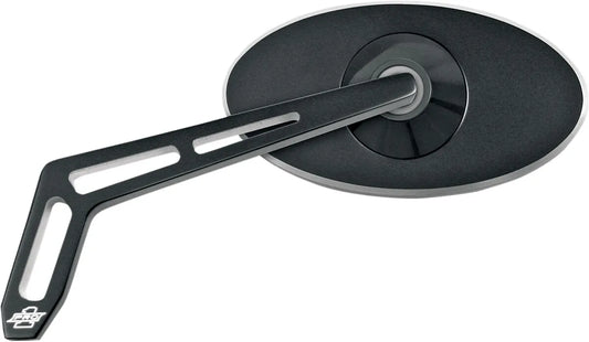 PRO-ONE PERF.MFG. Spegel i aluminium, oval, svart bild 1 PMMEDIA:8c4418120bc8ff7c