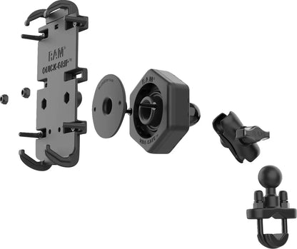 RAM MOUNTS Quick Grip™ Mobilhållare med U-bultsfäste bild 3 PMMEDIA:ae079c2d6eebb4fd